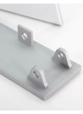 Rennline Aluminum Interior Door Handle Set Porsche 911 | 912 | 930 | C2 | C4 1974-1994                                     - DH02      SILVER - Image 2